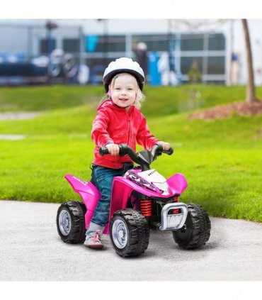 Honda Licensed Kids Electric Quad Bike 6V ATV Ride On 1.5-3 Years Pink