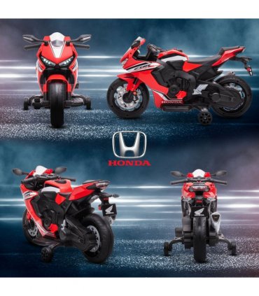 Honda Licensed 6V Kids Electric Motorbike Ride On Car for 3-5 Years Red HOMCOM