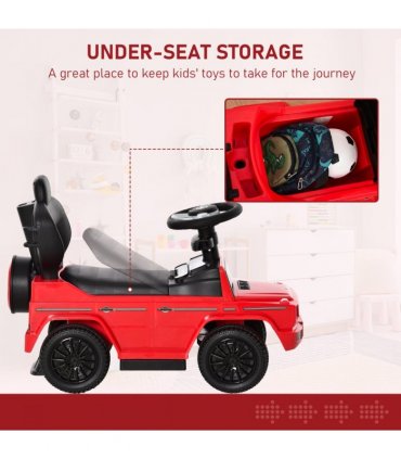 Baby Benz G350 Ride-on Sliding Car Red 95H x 85.5L x 40.5Wcm Seat 25Hcm
