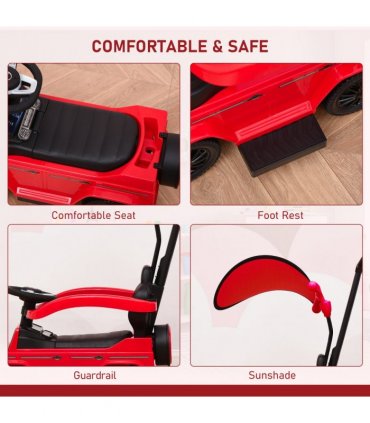 Baby Benz G350 Ride-on Sliding Car Red 95H x 85.5L x 40.5Wcm Seat 25Hcm
