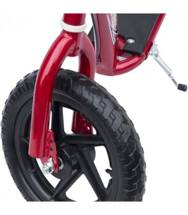 Push Scooter Teen Kids Stunt Bike Ride On with 12" EVA Tyres, Red HOMCOM