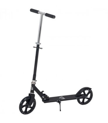 Kids Scooter Ride On Toy Height Adjustable For 7-14 Years, Black HOMCOM
