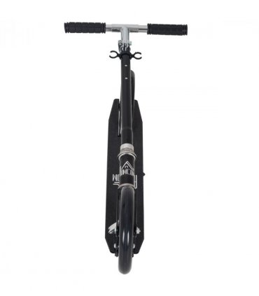 Kids Scooter Ride On Toy Height Adjustable For 7-14 Years, Black HOMCOM