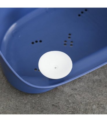 Foldable Baby Bathtub for Newborns Infants Toddlers w/ Stool - Yellow