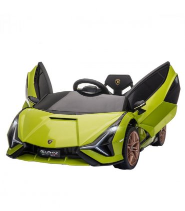 Lamborghini SIAN 12V Kids Electric Ride On Car Toy w/ Remote Control HOMCOM