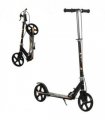 Kick Scooter Black 86L x 35Wcm Foldable Kids Adjustable Height Break Big Wheels