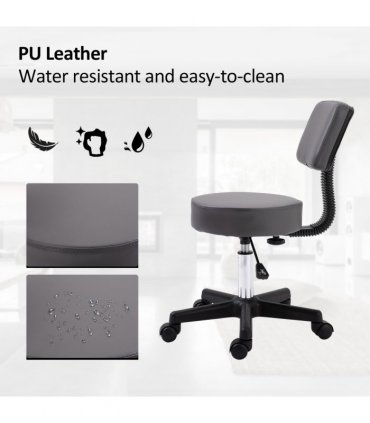 Desk Table Top Storage Unit Organiser w/ Drawers Shelf Book Holder Grey 35cm