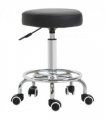 Adjustable Stool PU Leather and Footrest