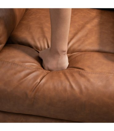 Power Lift Chair Electric Riser Recliner with Remote Control, Brown HOMCOM