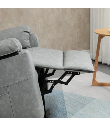 Power Lift Chair Electric Riser Recliner with Remote Control, Grey HOMCOM
