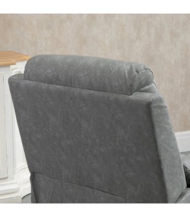 Power Lift Chair Electric Riser Recliner with Remote Control, Grey HOMCOM