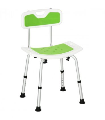 Shower Stool for the Elderly and Disabled, Adjustable Shower Stool HOMCOM
