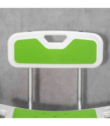 Shower Stool for the Elderly and Disabled, Adjustable Shower Stool HOMCOM