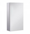 Stainless steel cabinet wall-mounted mirror cabinet silver 55cm x 30cm x 14 cm
