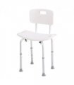 Bath Chair Shower Seat Safety Bathroom Elderly Aids Adjustable HOMCOM