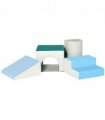 4-piece Soft Play Set Baby Foam Climber Block Toy Toddler 1-3 Years HOMCOM