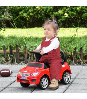 Ride on Car Baby Toddler Walker Foot to Floor Sliding Car Slider Red