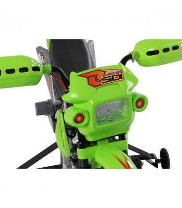 Electric Motorbike Motocross Style Ride On Bright Front Headlights Musical Sound