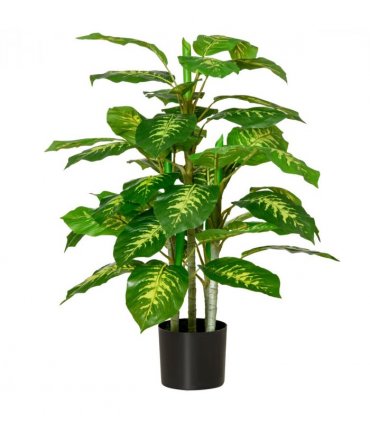 Artificial Evergreen Tree Fake Decorative Plant in Nursery Pot, 95cm