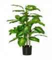 Artificial Evergreen Tree Fake Decorative Plant in Nursery Pot, 95cm