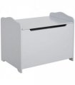 40x60cm Kids Storage Box Toy Organiser for Child 3 Yrs+ Bedroom Grey