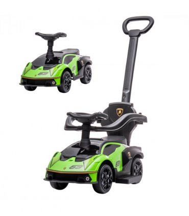 Ride-on Car PP Green 86.5L x 40W x 89.5H cm Lamborghini Push Along Car