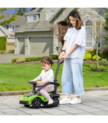 Ride-on Car PP Green 86.5L x 40W x 89.5H cm Lamborghini Push Along Car