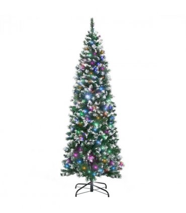 6FTPrelit Artificial Xmas Tree Holiday D��cor w/ 300 Colourful LED Light