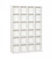 DVD CD Media Storage Cabinet Racks Wooden Shelf Video Bookcase Display