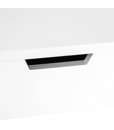 Dressing Table Desk Flip-up Mirror 2 Drawers Bedroom Makeup White HOMCOM