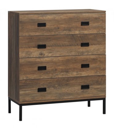 Chest of Drawers, 4 Drawer Unit Storage Chest Bedroom Living Room