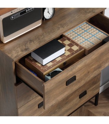 Chest of Drawers, 4 Drawer Unit Storage Chest Bedroom Living Room