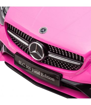 Benz 12V Kids Electric Ride On Car W/ Remote Control Music Pink