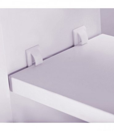 Mirror Cabinet White 102H x 120L x 67Wcm Double Door Wall Mounted Storage Unit