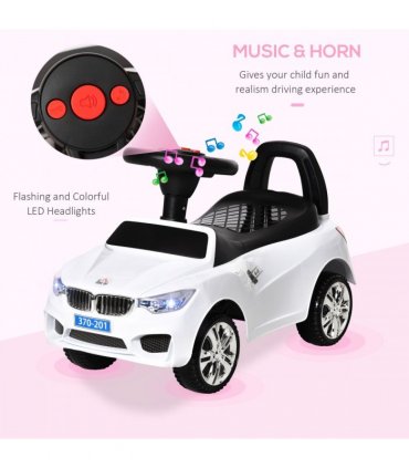 Ride on Car Baby Toddler Walker Foot to Floor Sliding Car Slider White
