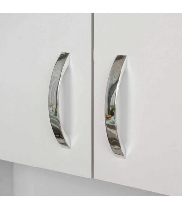 Kitchen Storage Cabinet Wooden Cupboard Organizer Home Furniture, White