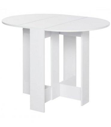 Folding Drop Leaf Dining Table Foldable Bar Table for Small Kitchen