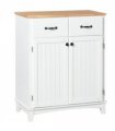 Simple Kitchen Cupboard Storage Cabinet w/ Drawer Living & Dining Room