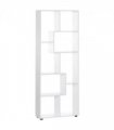 Multipurpose 8-Grid Bookshelf Decorative Shelf, Bathroom, Kitchen White