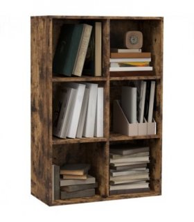 Cubic Cabinet Bookcase Storage Shelves Display for Study, Home, Office