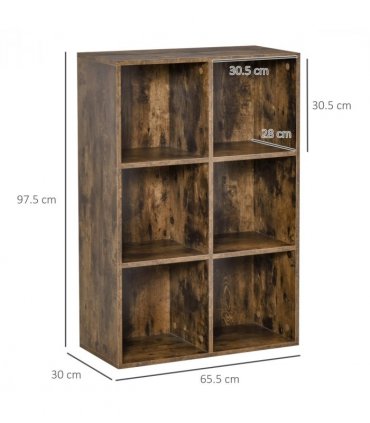 Cubic Cabinet Bookcase Storage Shelves Display for Study, Home, Office