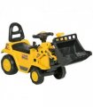 Ride-On Bulldozer Toddler Scooter Storage Cart Construction Truck