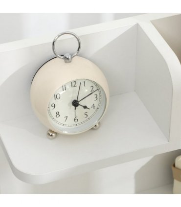 Bedside Table White 40L x 30D x 60H cm 2 Drawers Particle Board Storage Shelves