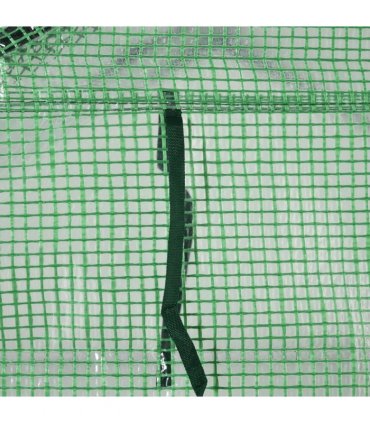 Greenhouse Outdoor Grow House Dark Green 143x138x190cm Durable plastic shell