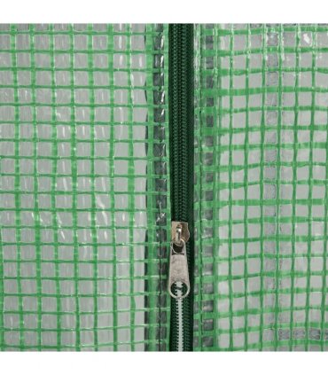 Greenhouse Outdoor Grow House Dark Green 143x138x190cm Durable plastic shell