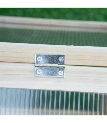 Wooden Cold Frame Greenhouse Garden      Polycarbonate Grow House