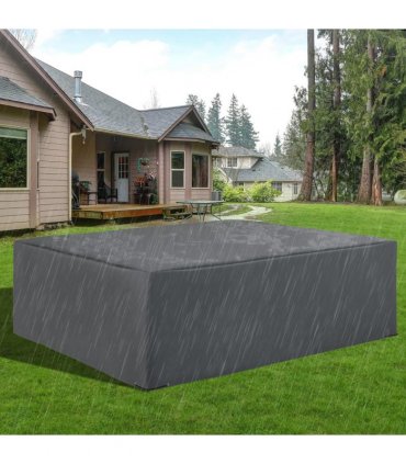 225x210cm Outdoor Garden Furniture Protective Cover UV Resistant Outsunny