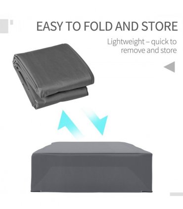 225x210cm Outdoor Garden Furniture Protective Cover UV Resistant Outsunny