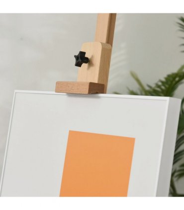 H-Frame Studio Easel Height Adjustable with Canvas Holder Pencil Case Vinsetto