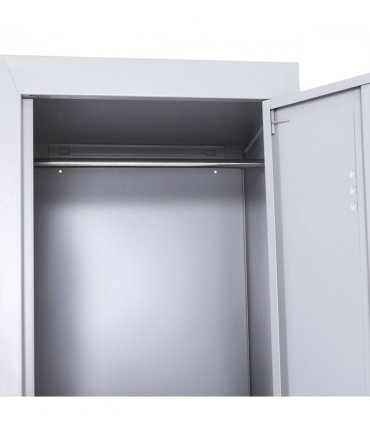 1.8m Locker Office Cabinet Storage Cold Rolled Steel  Storage Shelves Vinsetto